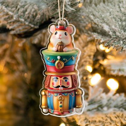 Shineful 2D Acrylic Ornament - Hamster The Nutcracker Collection