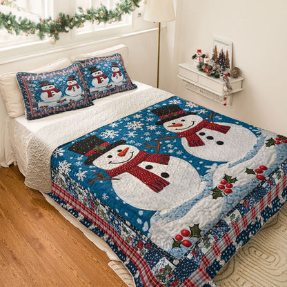 Shineful All Season Quilt 3-teiliges Set Joyful Tidings 