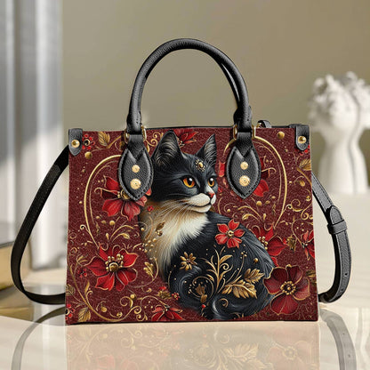 Shineful Leather Bag Midnight Bloom