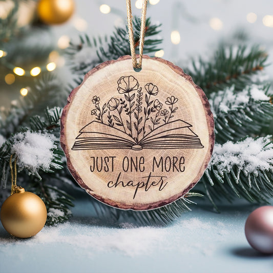 Shineful 2D Acrylic Ornament - Just One More Chapter