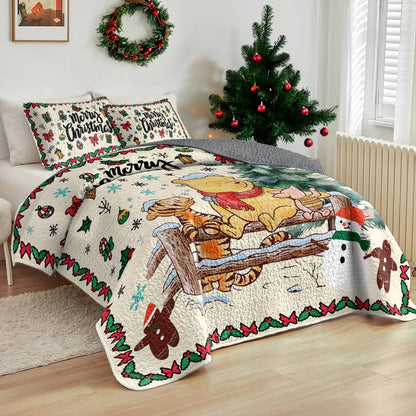 Shineful All Season Quilt 3-teiliges Set Winnie und Freunde