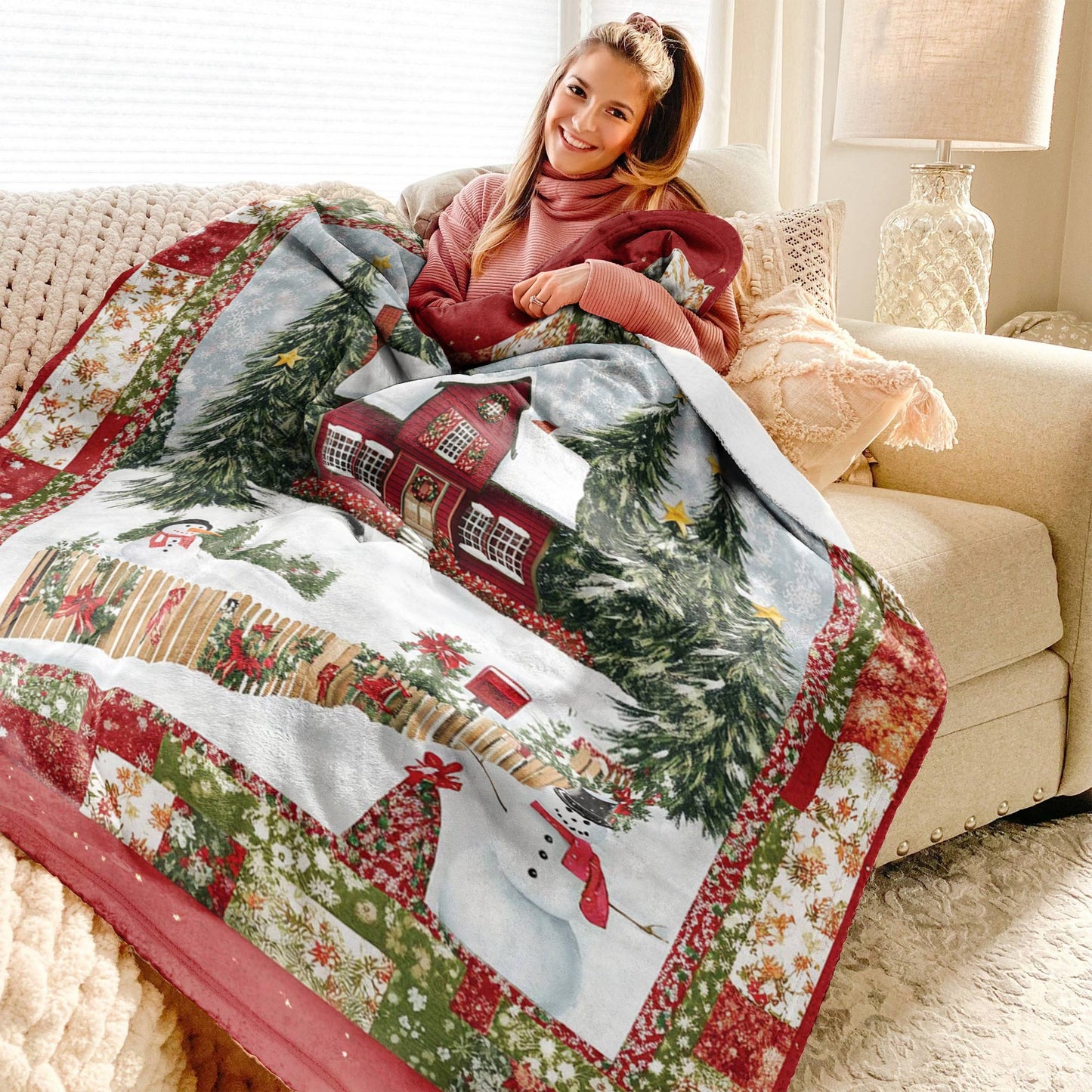 Shineful Fleece Blanket Winter Dreams