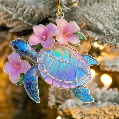 Shineful 2D Acrylic Ornament - Sea Turtle Collection