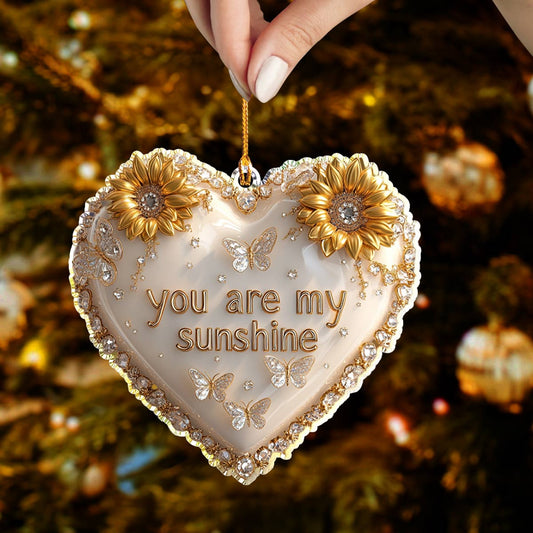 Shineful 2D Acrylic Ornament You Are My Sunshine