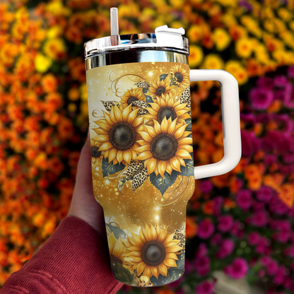 Shineful Tumbler Sunflower Blooming Joy