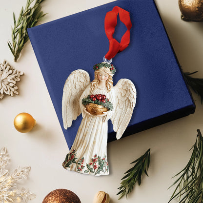 Shineful 2D Acrylic Ornament Festive Angel In Christmas Day