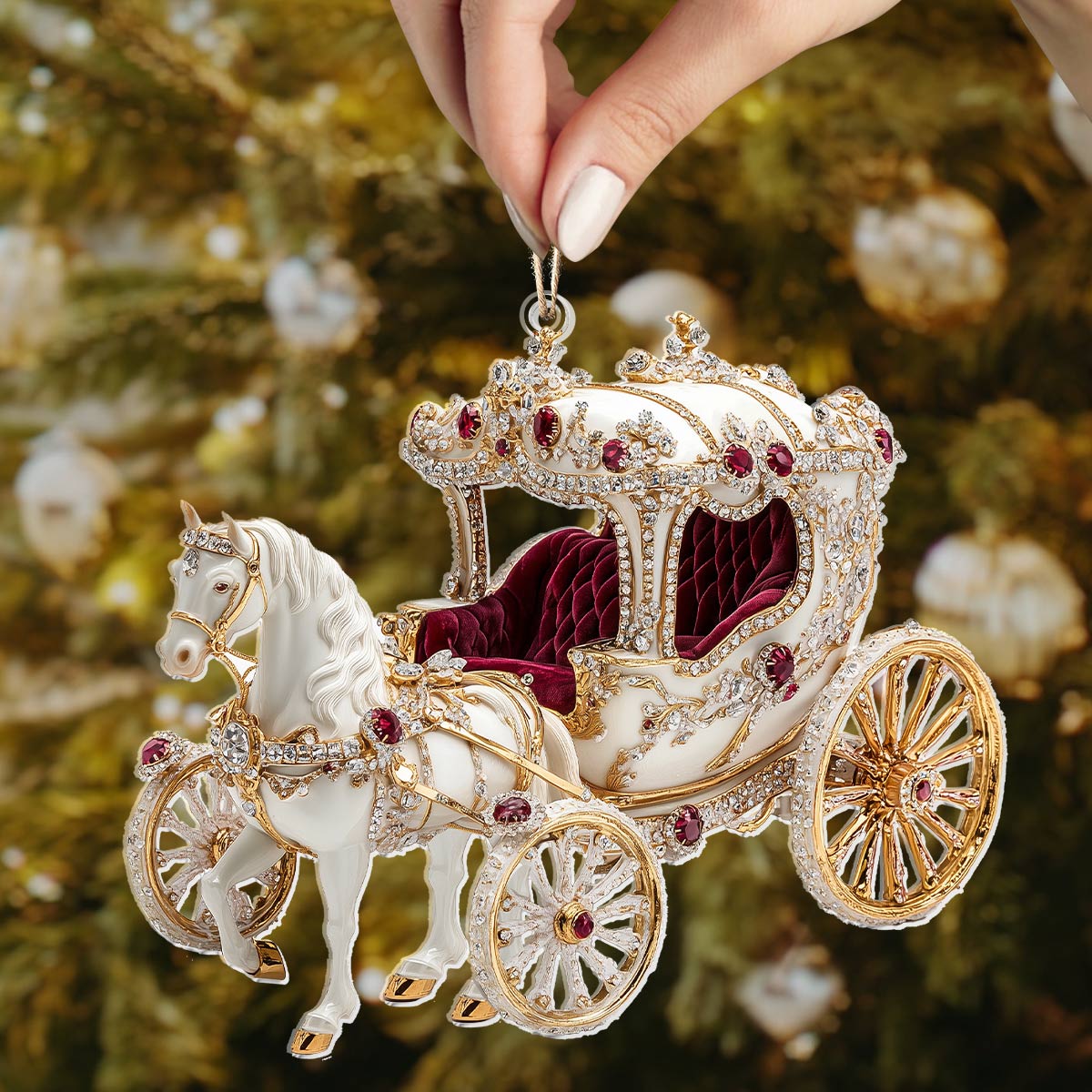 Shineful Acrylic Ornament Royal Ride