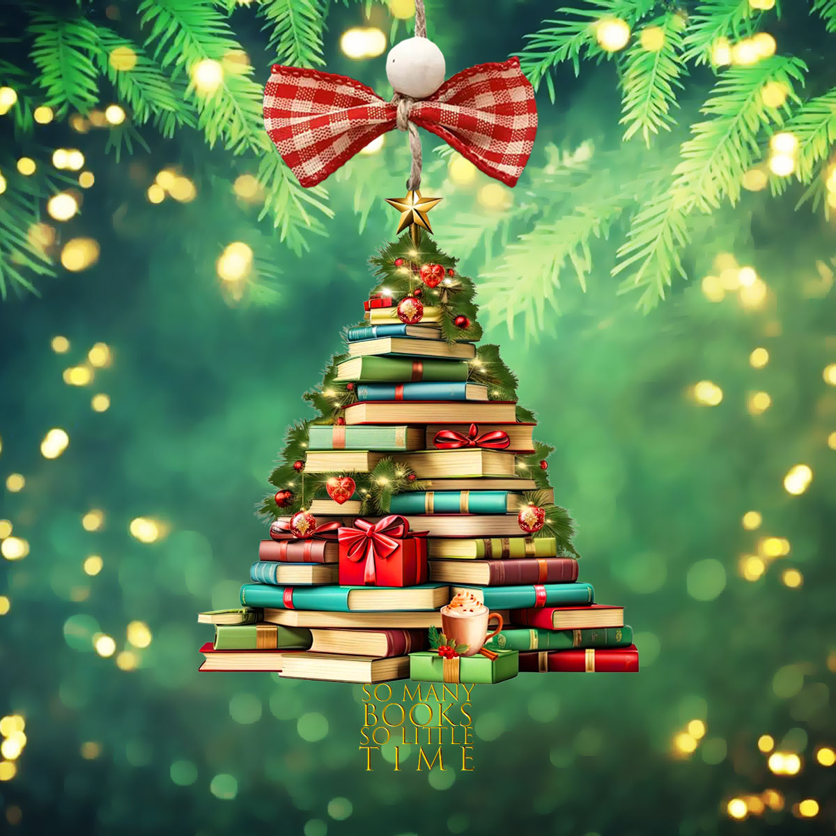 Book Tree V9 Shineful® Decoration Ornament Nl09