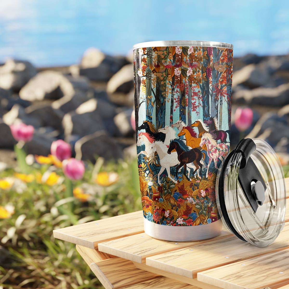 Shineful 20oz Tumbler Enchanted Gallop