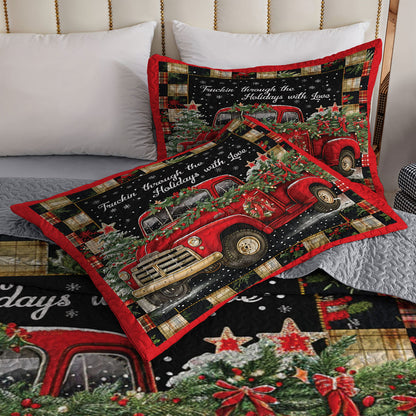 Shineful All Season Quilt 3-Piece Set Holiday Joyride