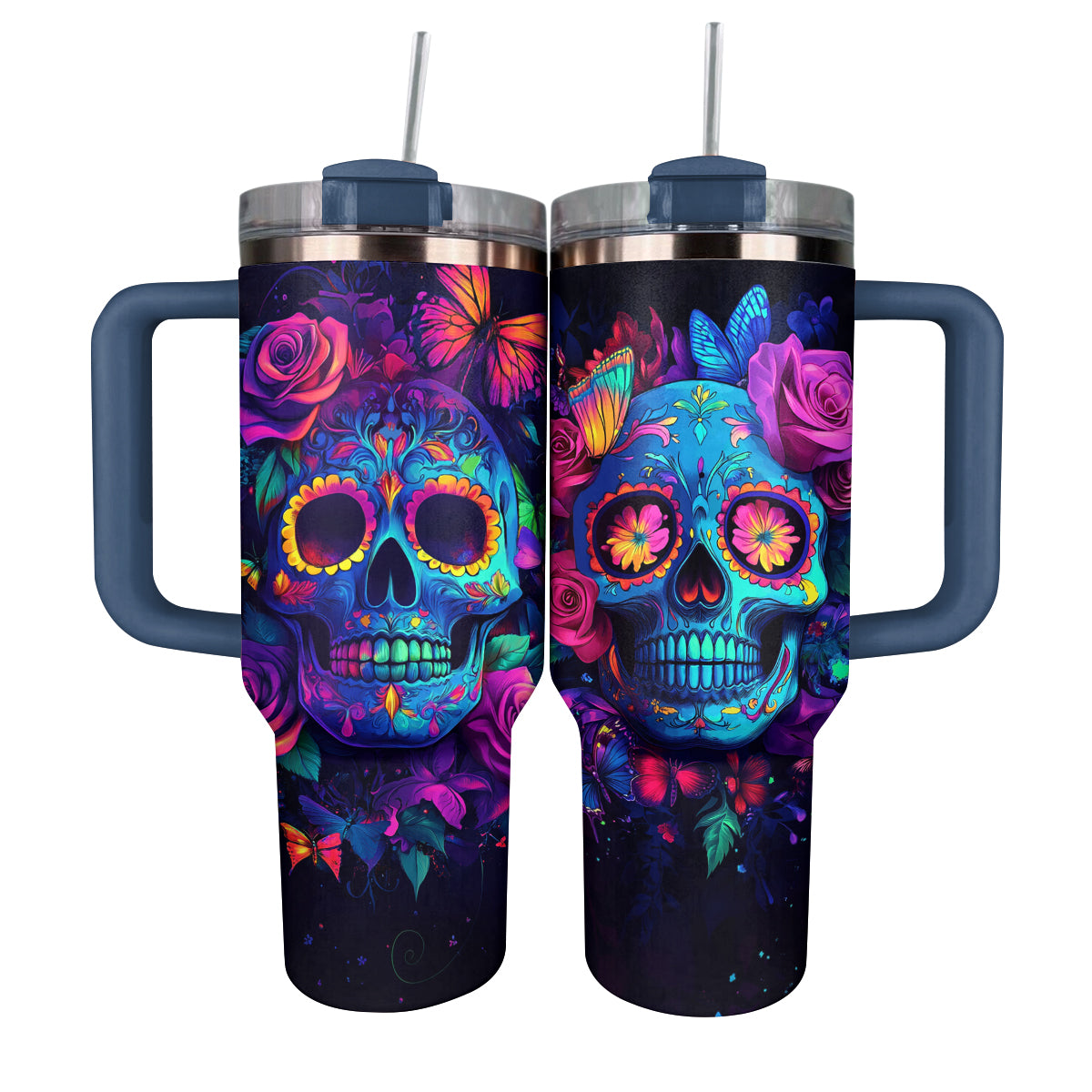 Shineful Tumbler Sugar Skull