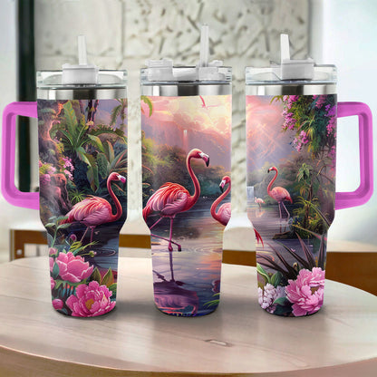 Shineful Tumbler Tranquill Flamingo