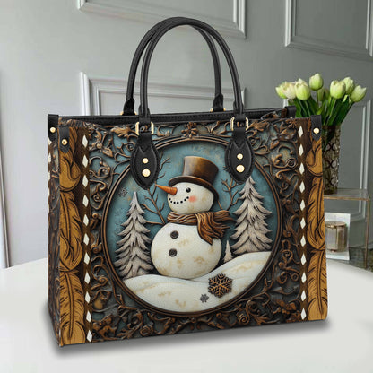 Shineful Leather Bag Holiday Cheer