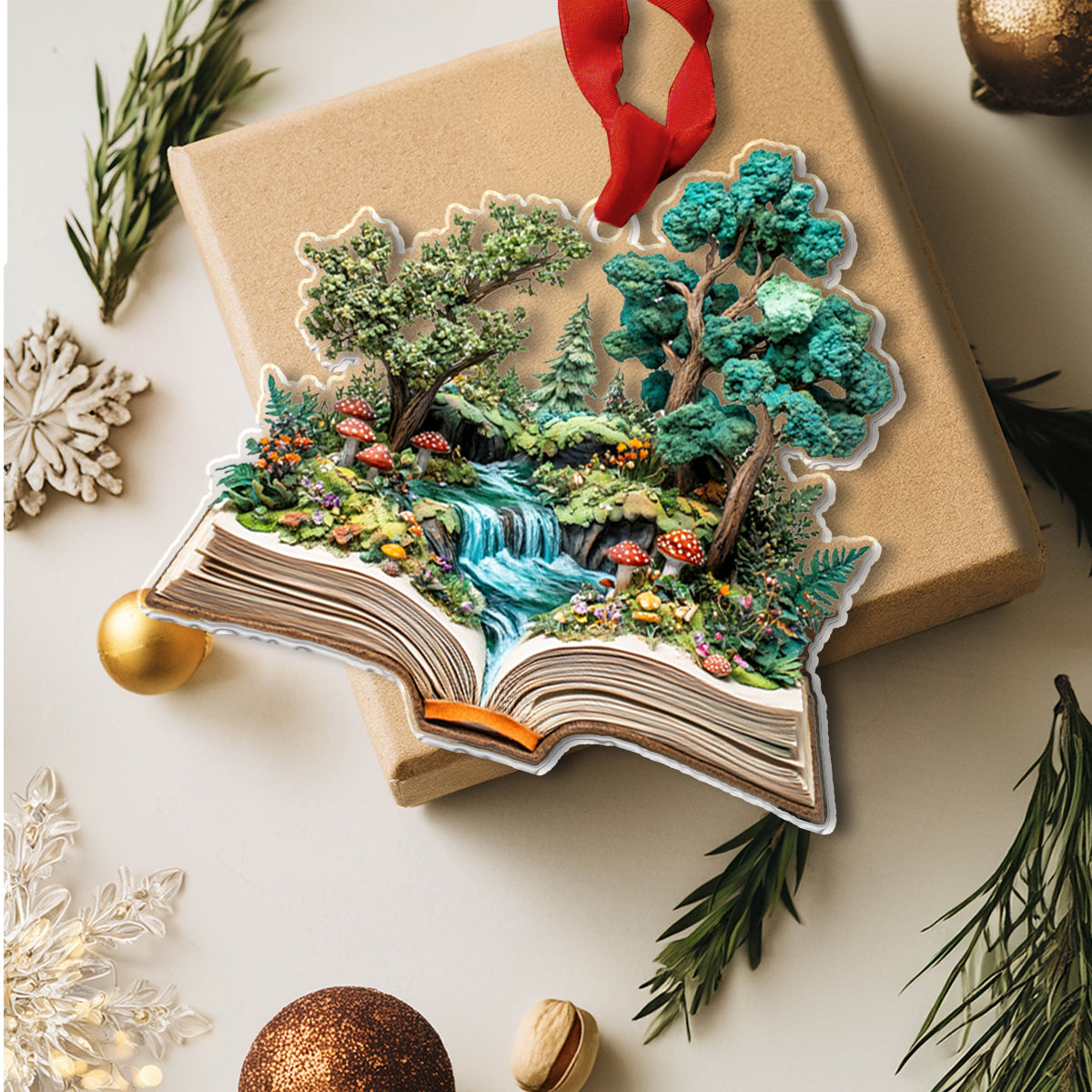 Shineful 2D Acrylic Ornament - Enchanted Forest Story