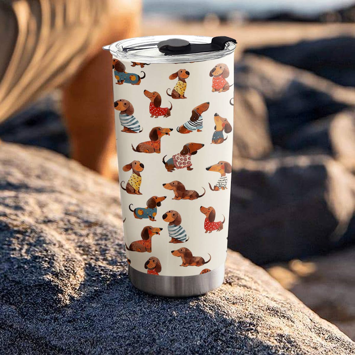 Shineful 20oz Tumbler Dachshund Cute