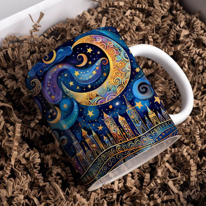 Shineful Ceramic Mug Starry Night