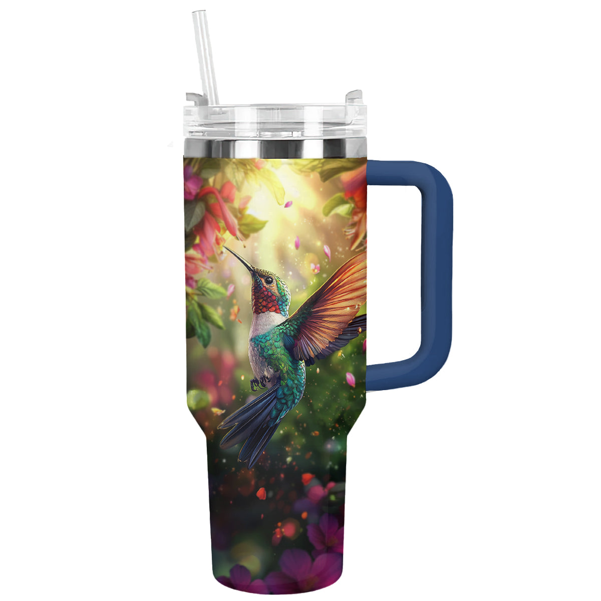 Shineful Tumbler Wildflower Wanderlust Hummingbird