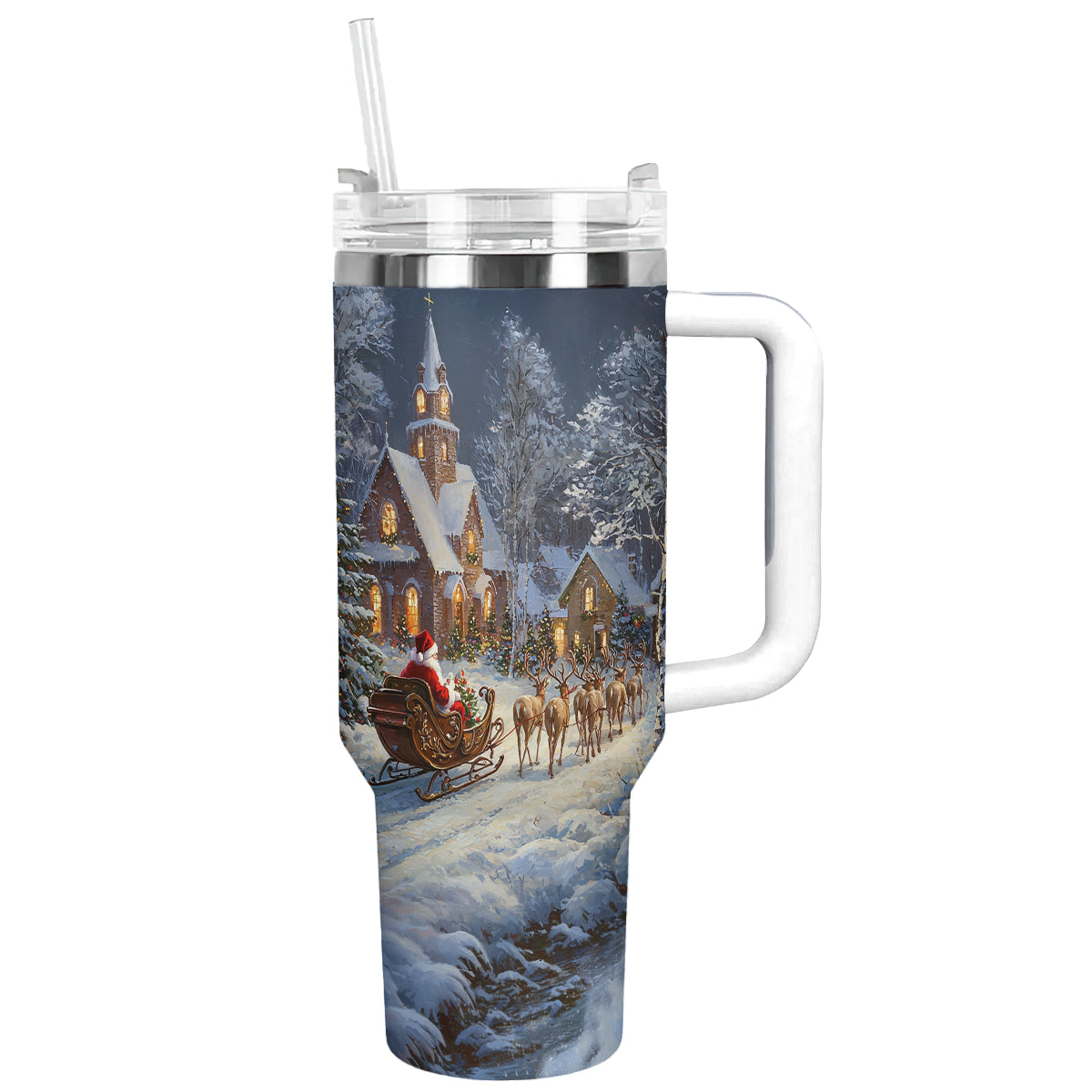 Shineful Tumbler Christmas Night