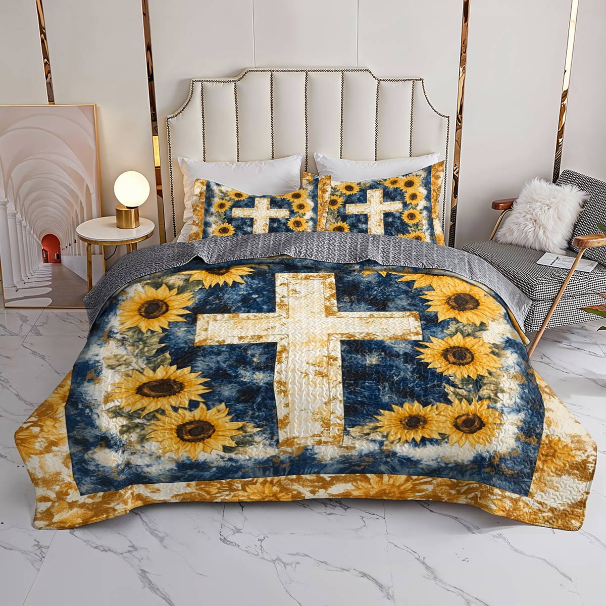 Shineful All Season Quilt 3-Piece Set