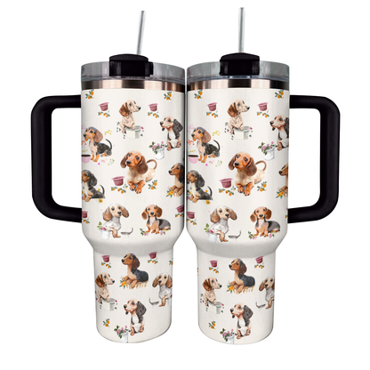 Shineful Tumbler Cute Dachshund