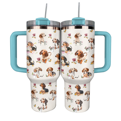 Shineful Tumbler Cute Dachshund