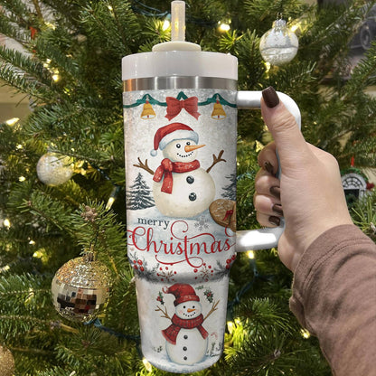 Shineful Tumbler Snowy Christmas