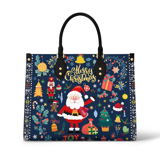 Sac en cuir brillant pour Noël et les fêtes