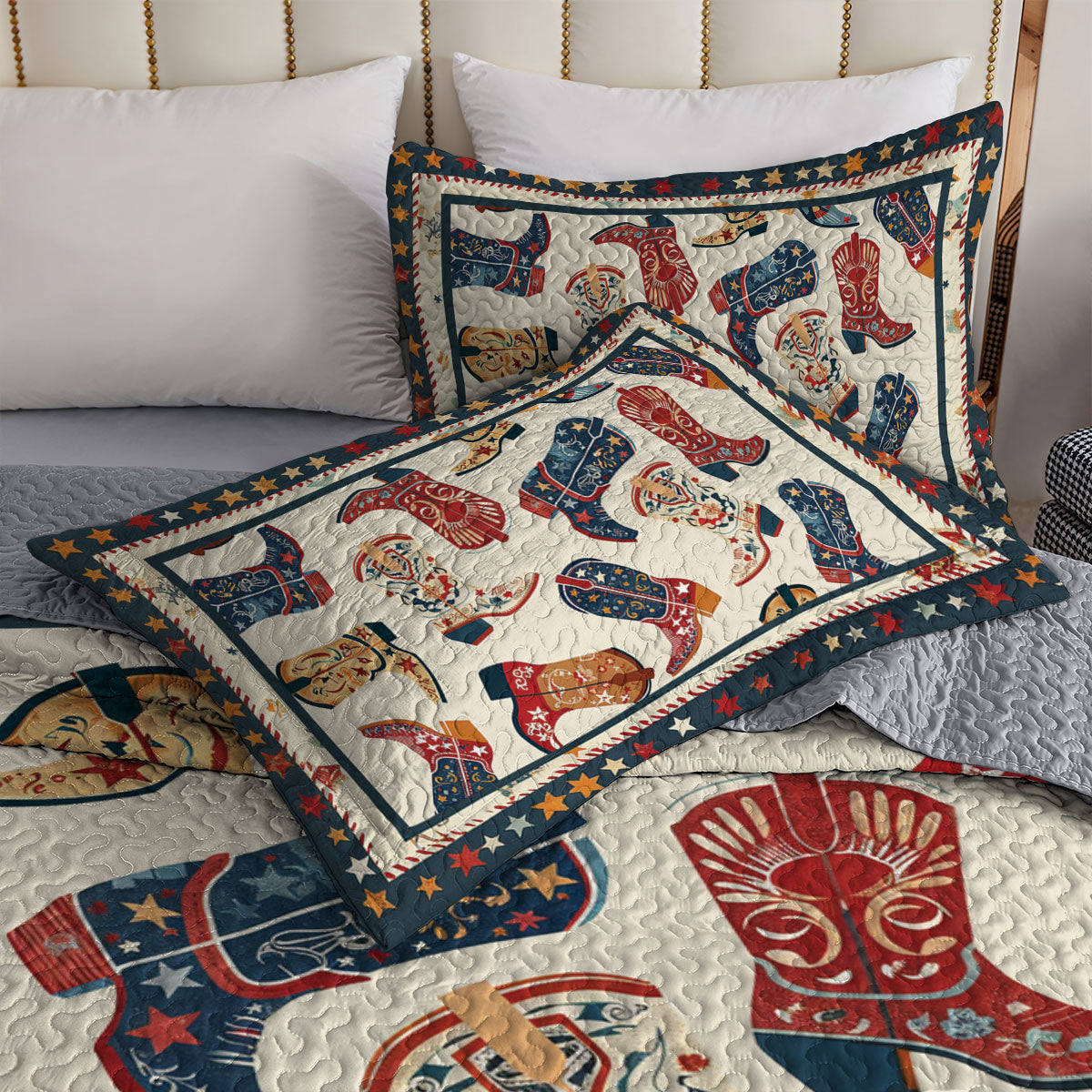 Shineful All Season Quilt 3-Piece Set Western Wanderlust