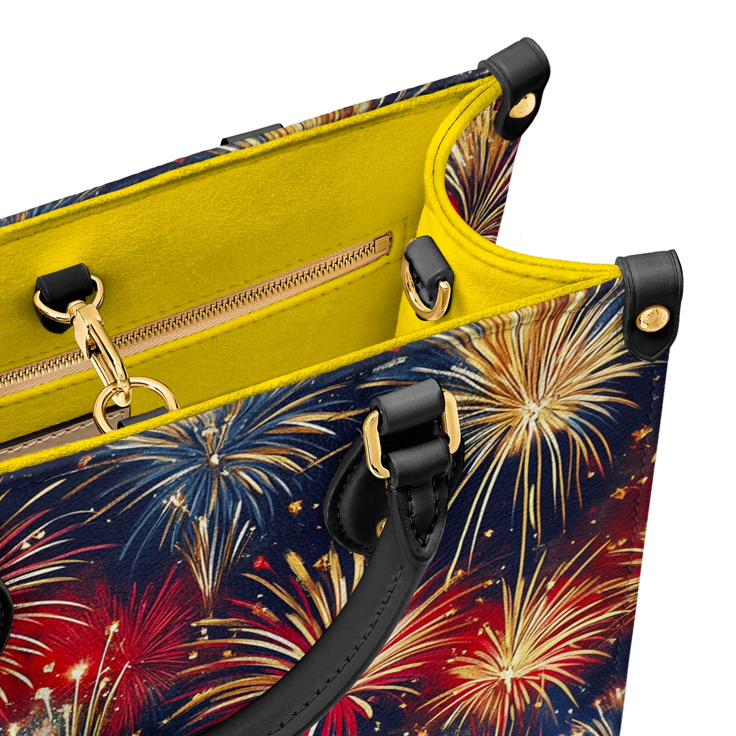 Shineful Leather Bag Firework Glam