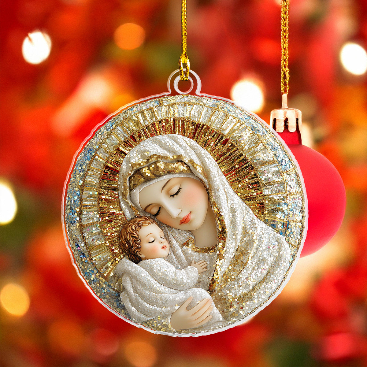 Shineful 2D Acrylic Ornament Holy Embrace