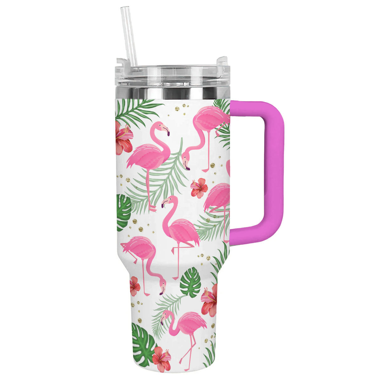 Shineful Tumbler Tropical Flamingo Bliss