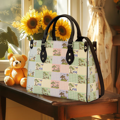 Shineful Leather Bag Winnie the Pooh Patchwork Dreams