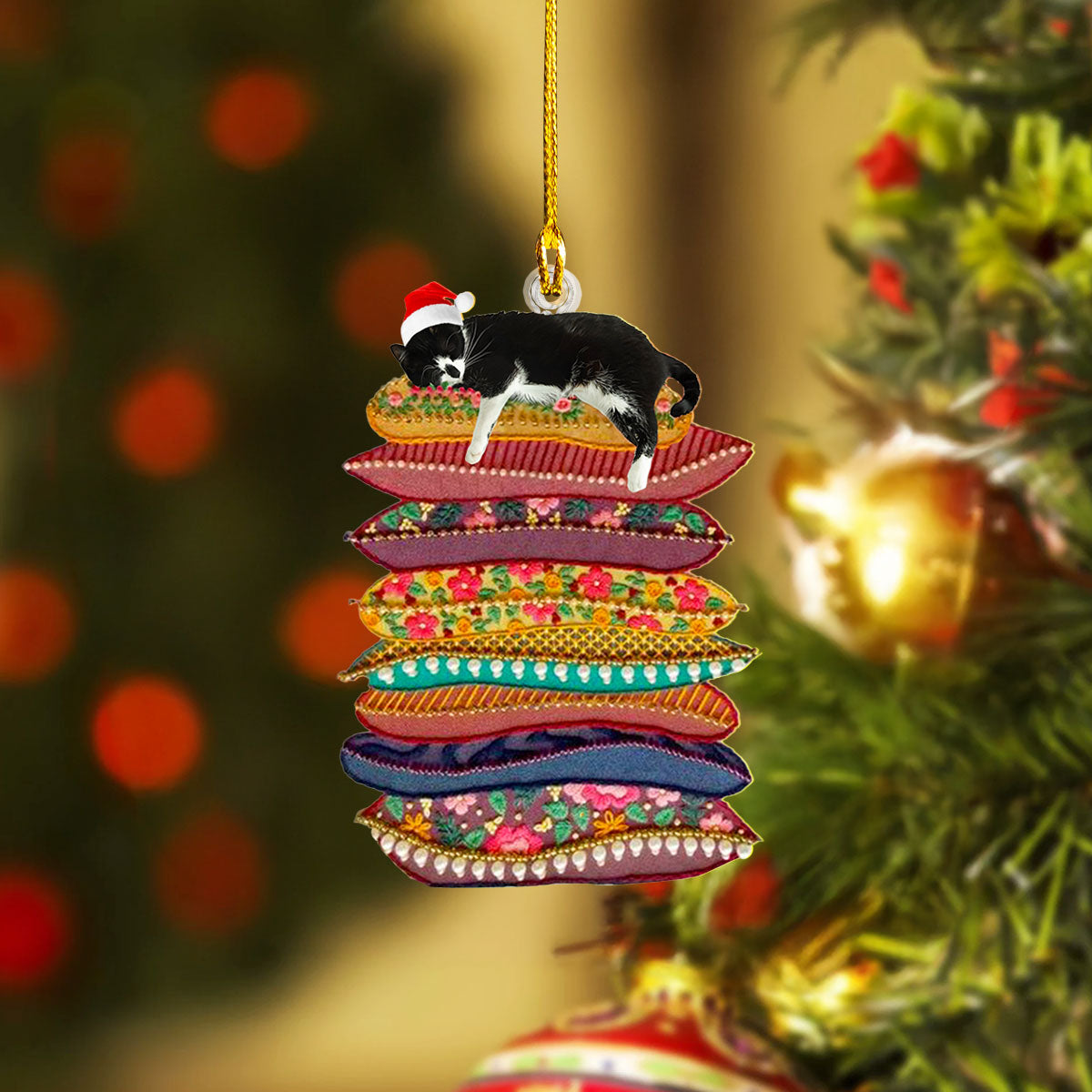 Shineful 2D Acrylic Ornament Cat Sleeping