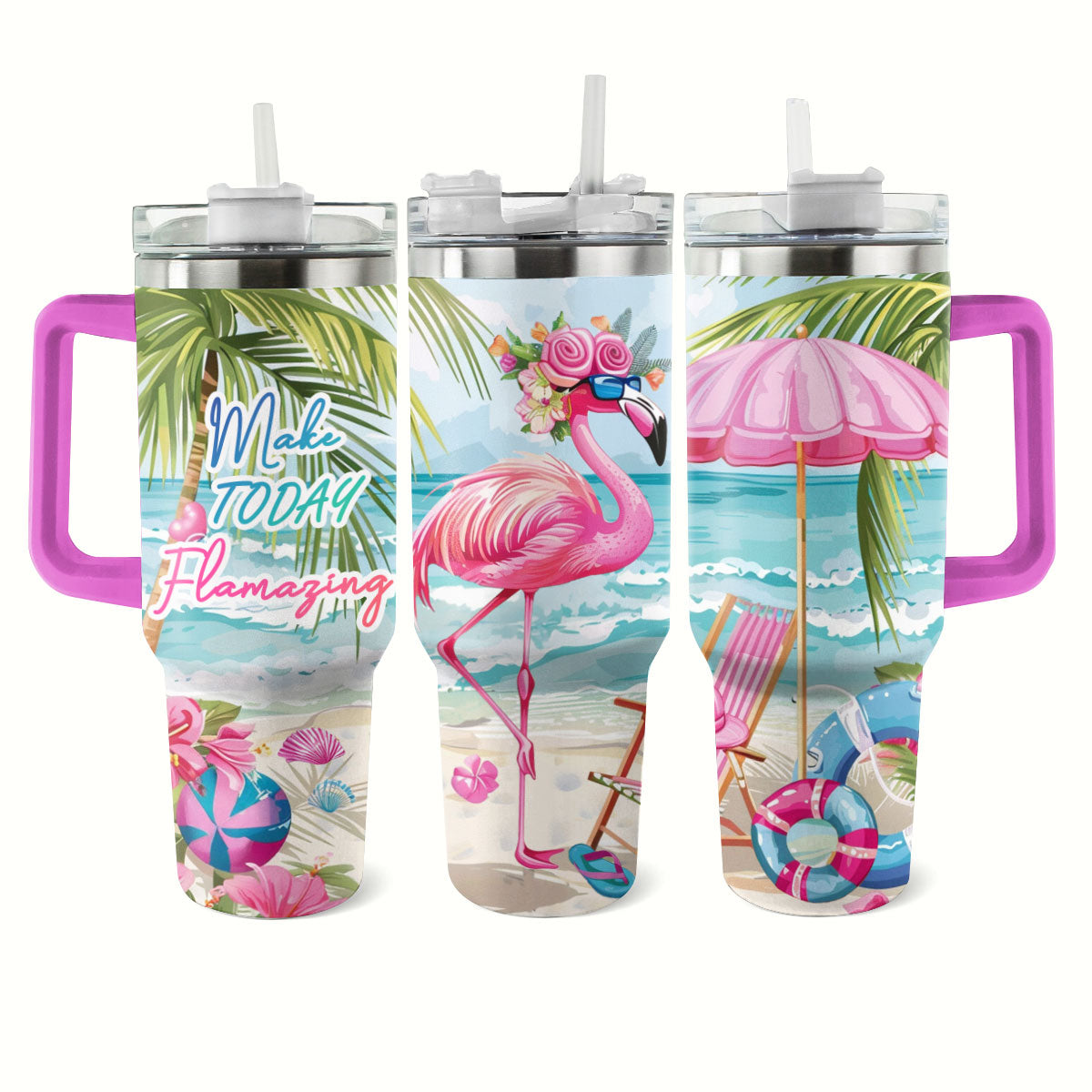 Shineful Tumbler Flamazing Flamingo