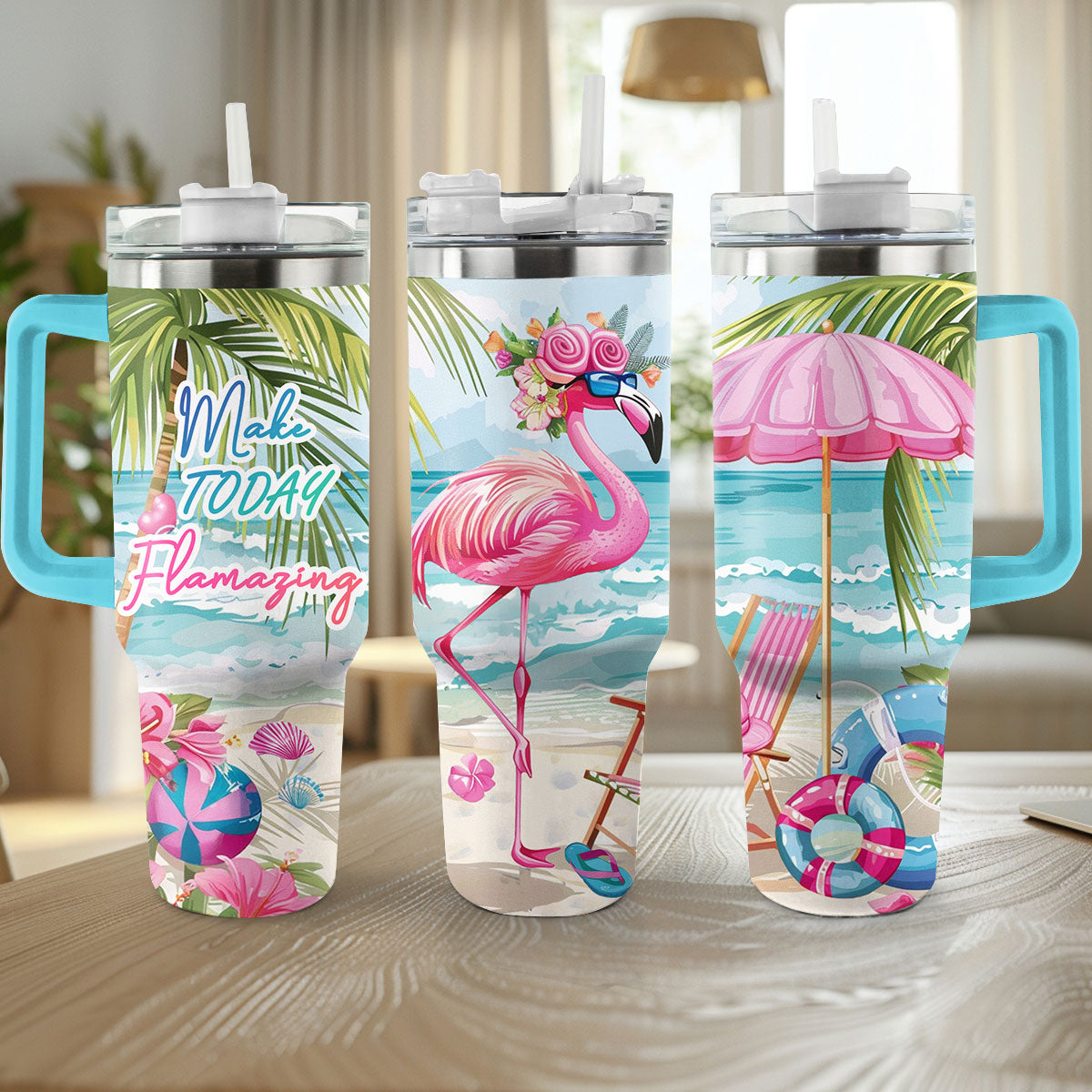 Shineful Tumbler Flamazing Flamingo