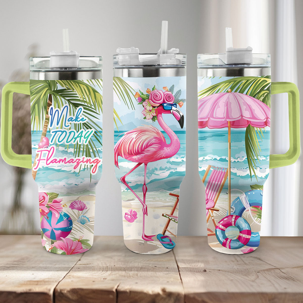 Shineful Tumbler Flamazing Flamingo