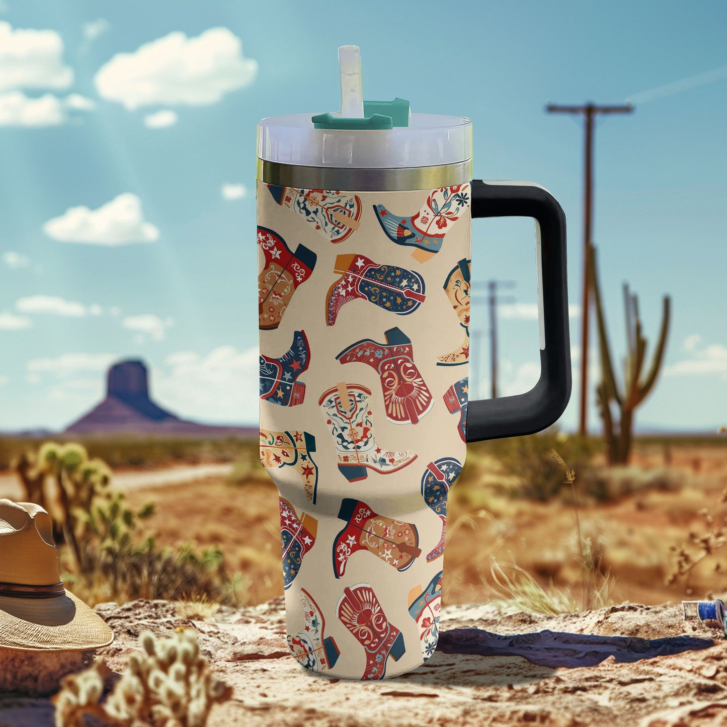 Shineful Tumbler Western Wanderlust