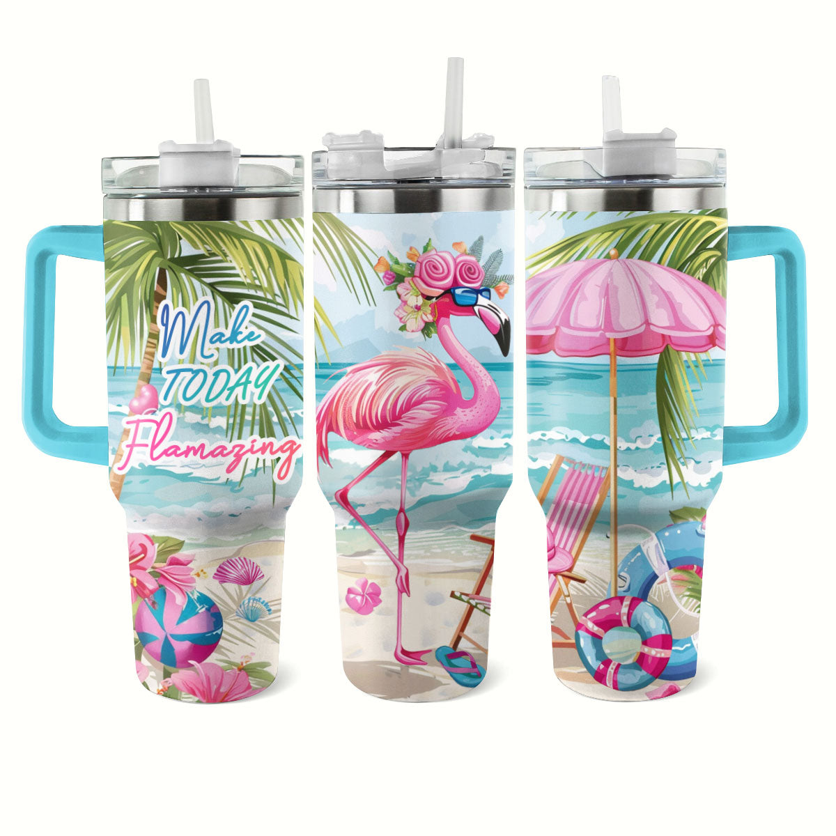 Shineful Tumbler Flamazing Flamingo