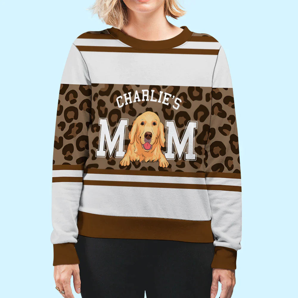 Dog Dad/Mom Basic - Personalized Custom All-Over-Print Sweatshirt