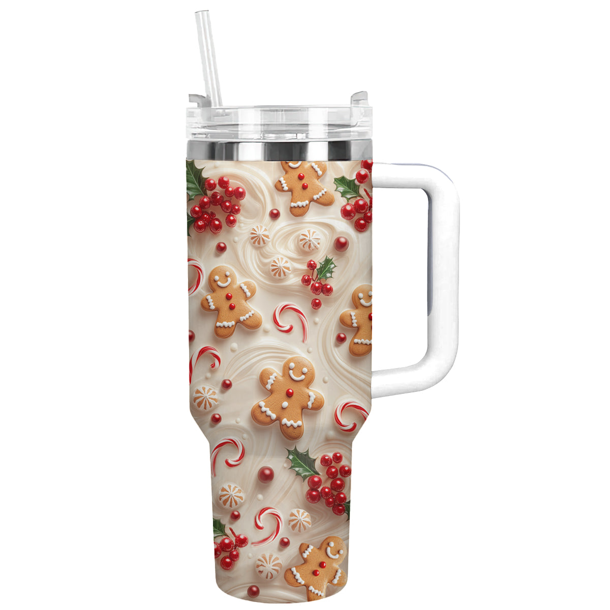 Shineful Tumbler Holly Berry Gingerbread