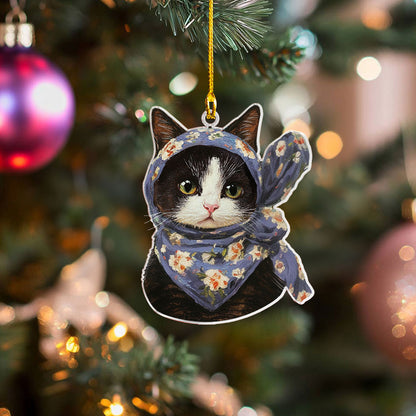 Shineful 2D Acrylic Ornament Meow Holiday