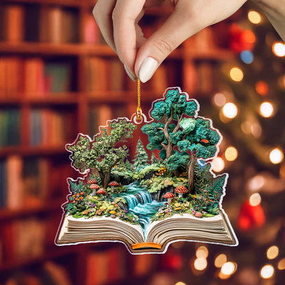 Shineful 2D Acrylic Ornament - Enchanted Forest Story