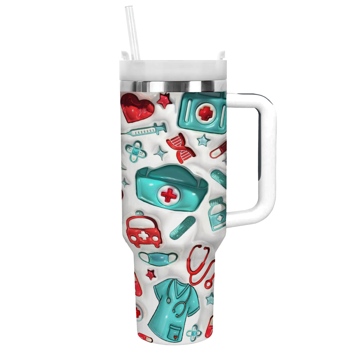 Shineful Glossy Tumbler Puffy Nurse Essentials