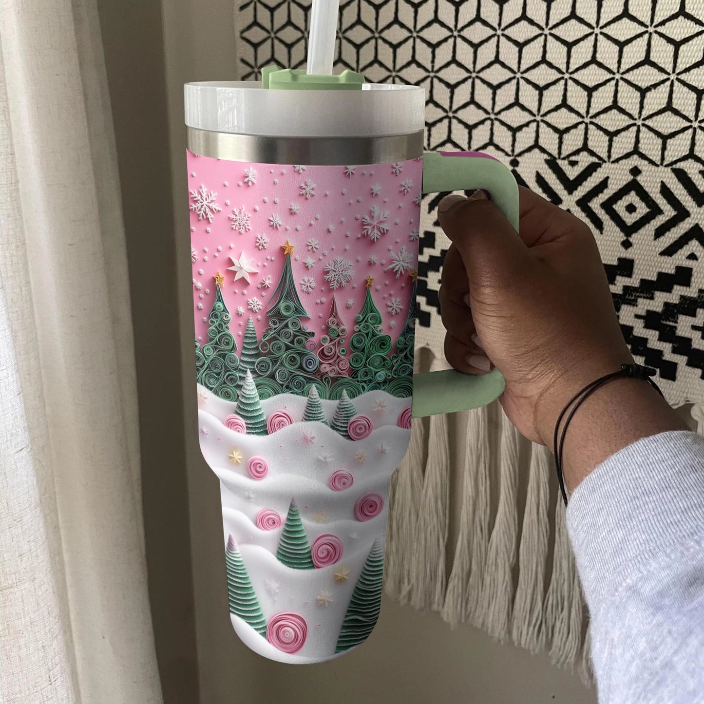 Shineful Tumbler Winter Wonderland Swirl