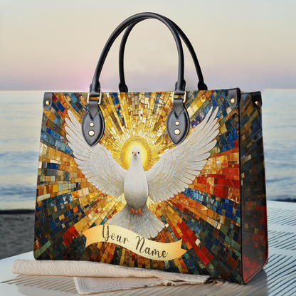 Shineful Leather Bag Dove of Peace