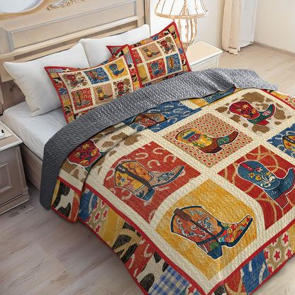 Shineful All Season Quilt 3-Piece Set Rodeo Dreams