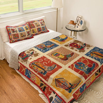 Shineful All Season Quilt 3-Piece Set Rodeo Dreams