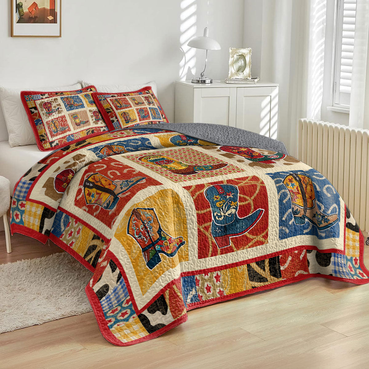 Shineful All Season Quilt 3-Piece Set Rodeo Dreams