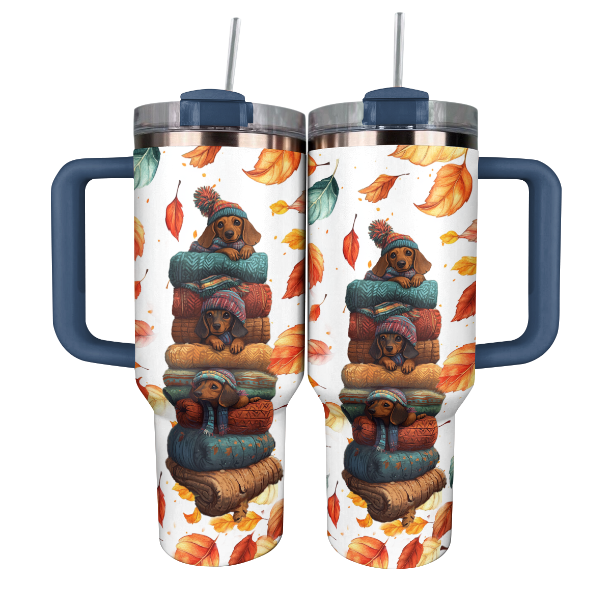 Shineful Tumbler Dachshund Cozy Stack