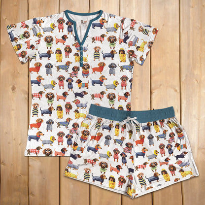 Shineful Pajama Shorts Dachshund Amazing Stylish